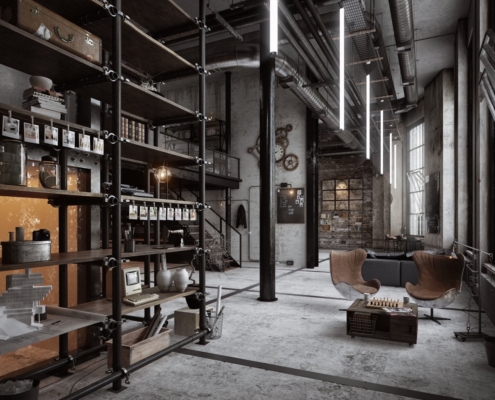 design di interni di loft